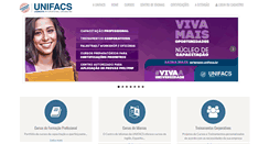Desktop Screenshot of extensao.unifacs.br