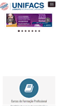 Mobile Screenshot of extensao.unifacs.br
