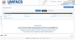 Desktop Screenshot of bib.unifacs.br